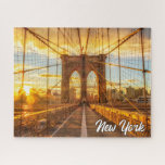 Brooklyn Bridge, New York, United States Jigsaw Puzzle