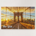 Brooklyn Bridge, New York, United States Jigsaw Puzzle