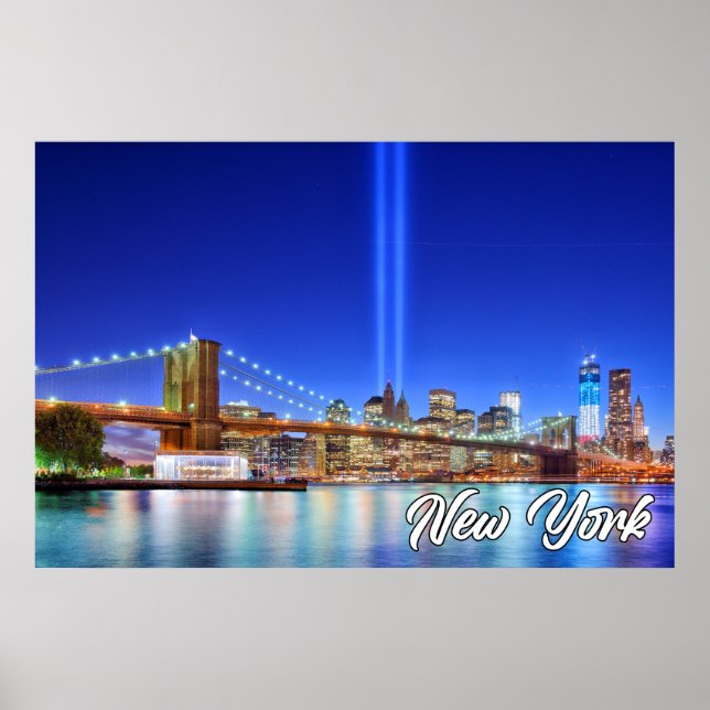 Brooklyn Bridge, New York, United States Poster (Front)