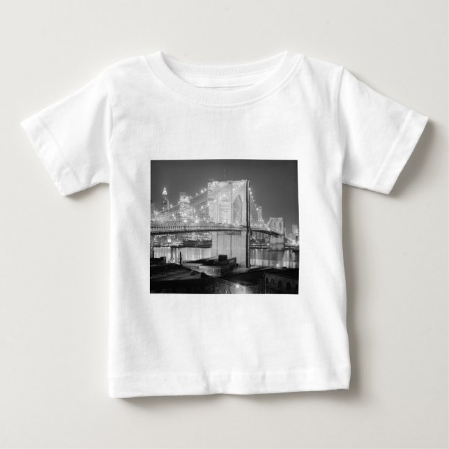Brooklyn Bridge New York USA Baby T-Shirt (Front)