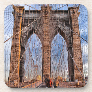 Brooklyn Bridge New York USA Beverage Coaster