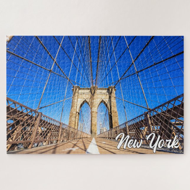 Brooklyn Bridge, New York, USA Jigsaw Puzzle (Horizontal)