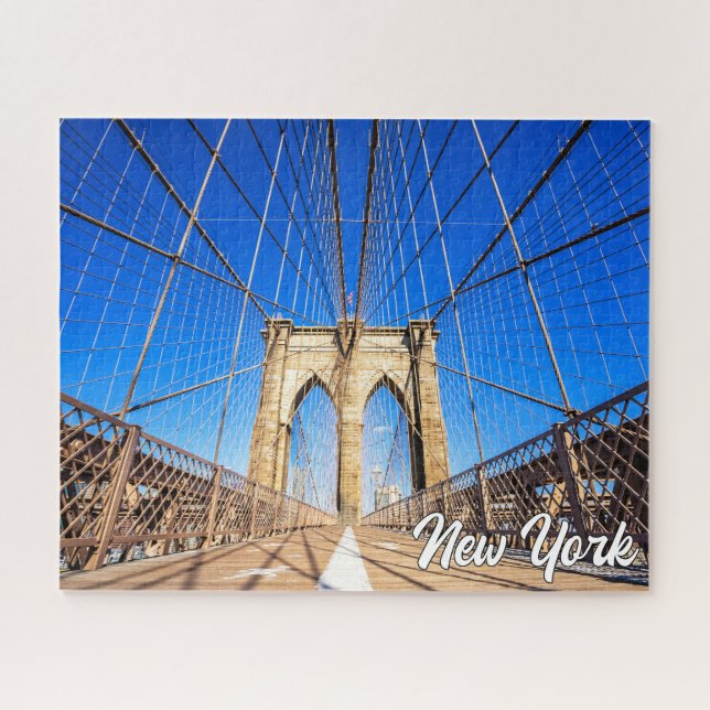 Brooklyn Bridge, New York, USA Jigsaw Puzzle (Horizontal)