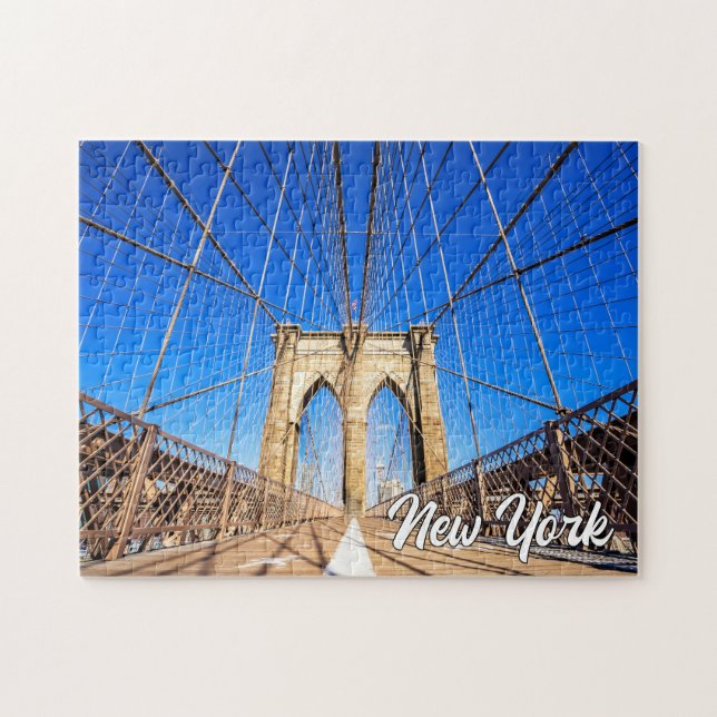 Brooklyn Bridge, New York, USA Jigsaw Puzzle (Horizontal)