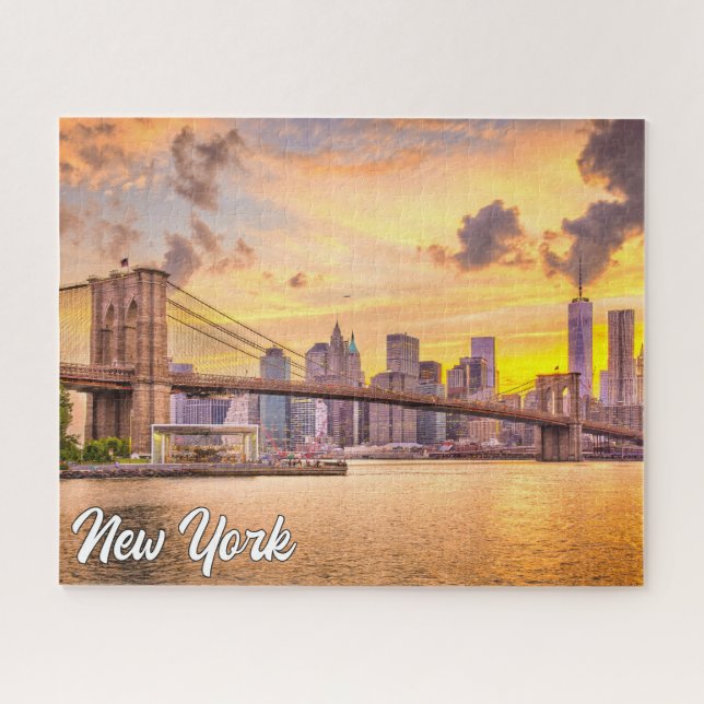 Brooklyn Bridge, New York, USA Jigsaw Puzzle (Horizontal)