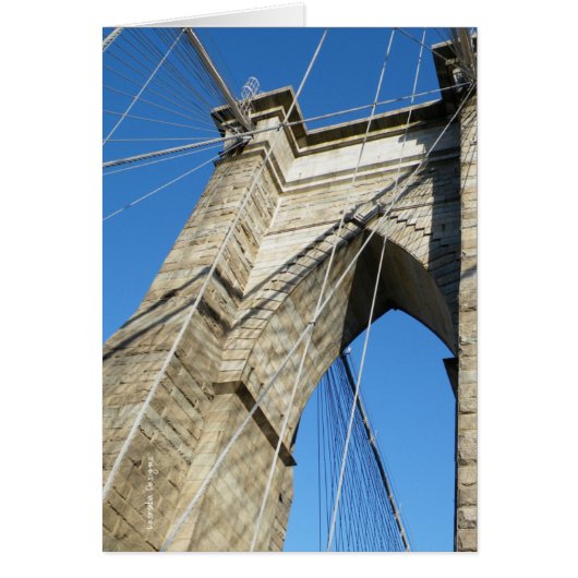 Brooklyn Bridge NY Cards (Front)