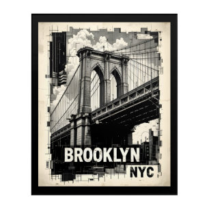 Brooklyn Bridge NYC Acrylic Print