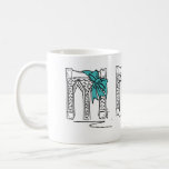 Brooklyn Bridge NYC Christmas Hanukkah Holiday Coffee Mug<br><div class="desc">Mug features an original marker illustration of a classic NYC landmark,  the Brooklyn Bridge,  "dressed up" for the holidays!

This Chanukah illustration is also available on other products. Don't see what you're looking for? Need help with customization? Contact Rebecca to have something designed just for you.</div>