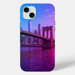 Brooklyn Bridge &amp; NYC Skyline  iPhone 15 Plus Case
