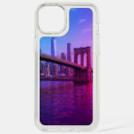Brooklyn Bridge &amp; NYC Skyline  iPhone 15 Plus Case