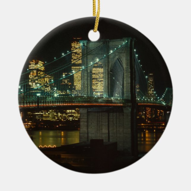 Brooklyn Bridge Ornament (Front)