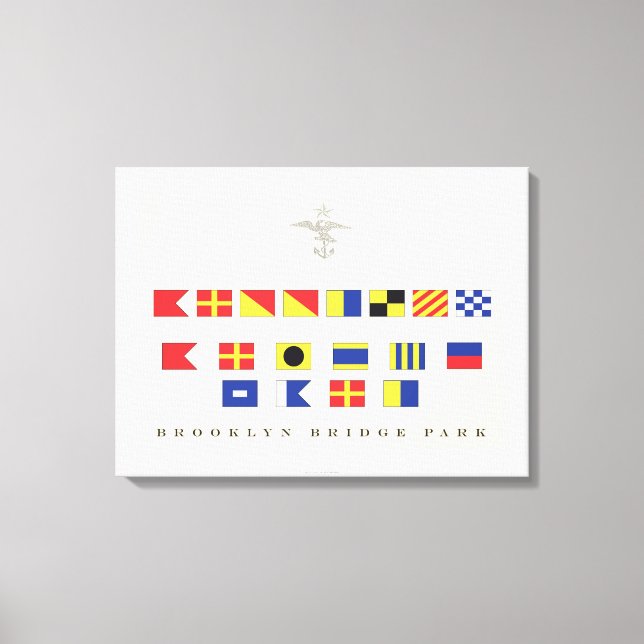 Brooklyn Bridge Park Canvas Print (Front)