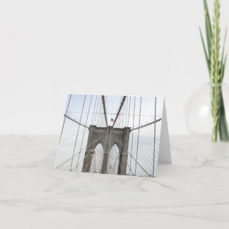 Brooklyn Bridge Perspective Card