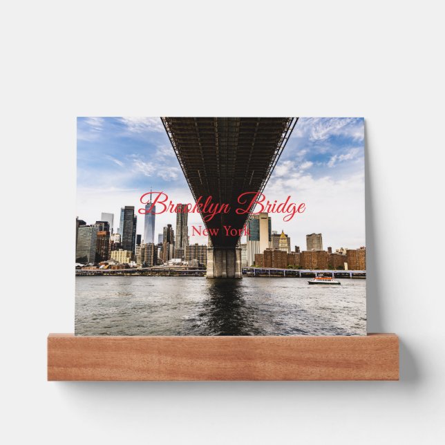 Brooklyn Bridge  Picture Ledge (Front)