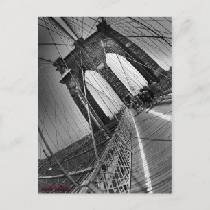 brooklyn bridge postcard