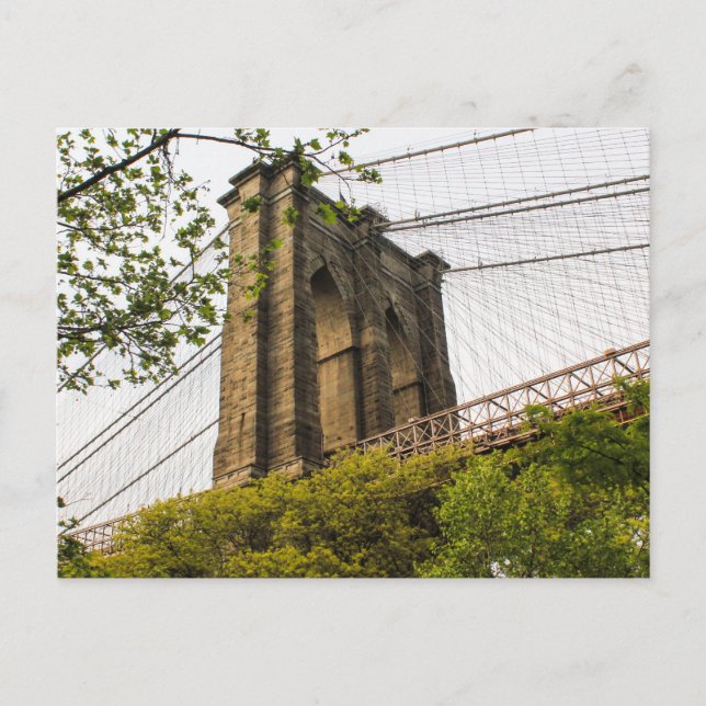 Brooklyn Bridge Postcard (Front)
