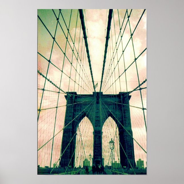 brooklyn bridge poster (Front)