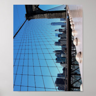 Brooklyn bridge poster