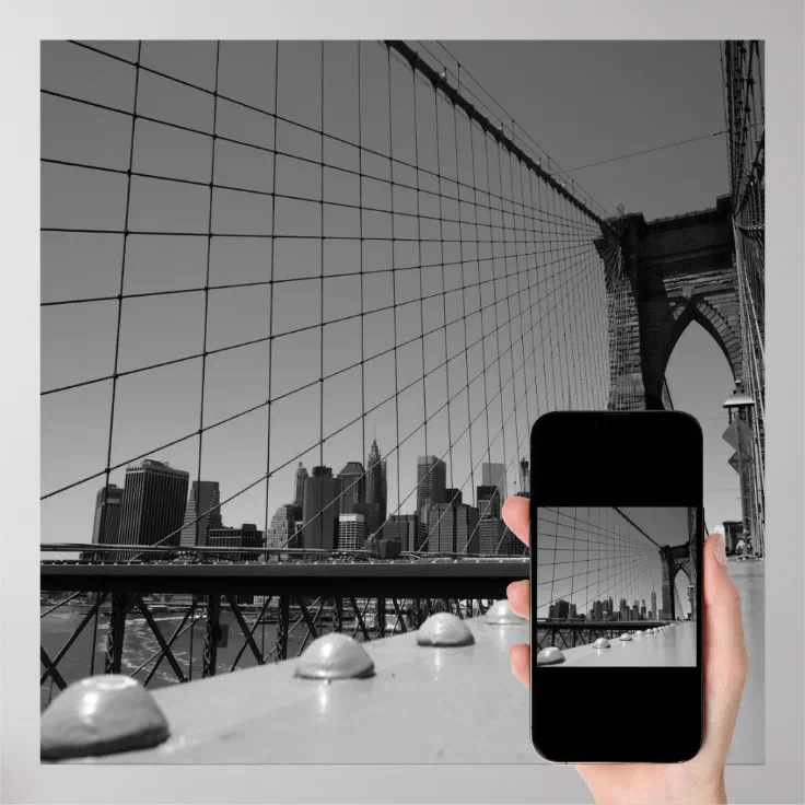 Brooklyn Bridge Poster | Zazzle