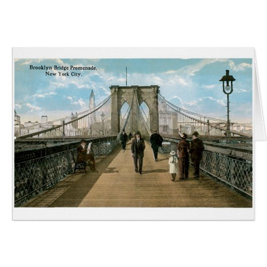 Brooklyn Bridge Promenade, New York City (Front Horizontal)