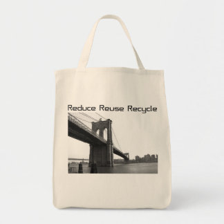 Brooklyn Bridge Recycle Tote Bag