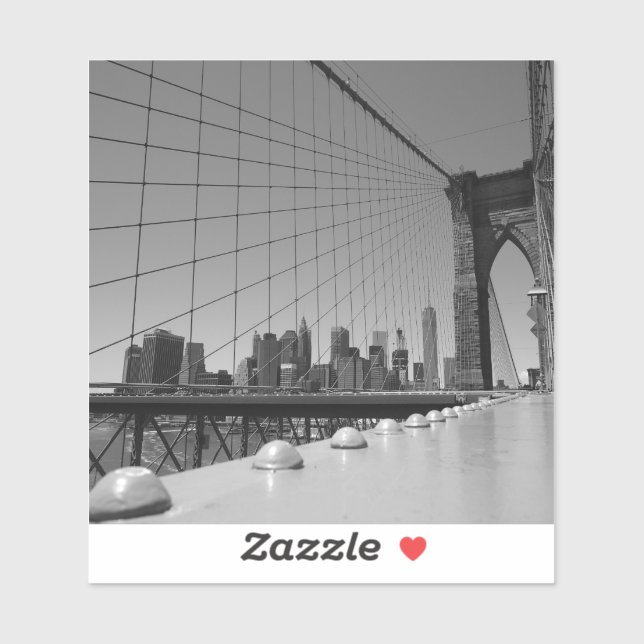 Brooklyn bridge sticker (Sheet)