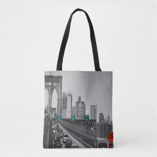 Brooklyn bridge tote bag