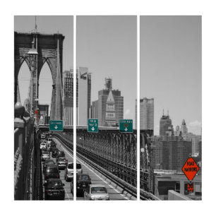 Brooklyn bridge triptych