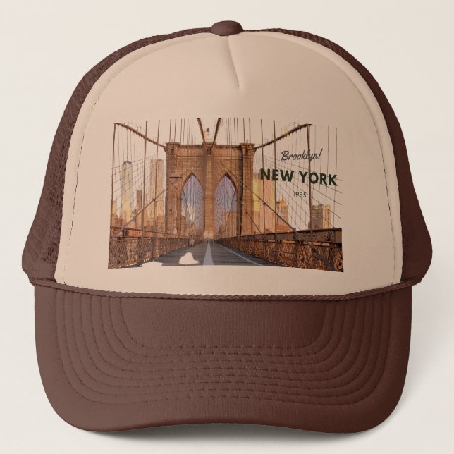 Brooklyn Bridge Trucker Hat (Front)