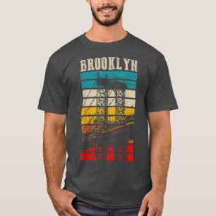Brooklyn Bridge Vintage NY NYC Pride New York City T-Shirt