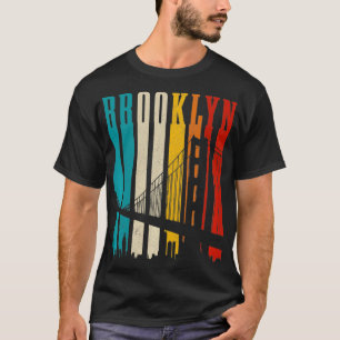 Brooklyn Bridge Vintage NY NYC Pride New York City T-Shirt