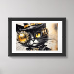 BROOKLYN CAT 11 FRAMED ART