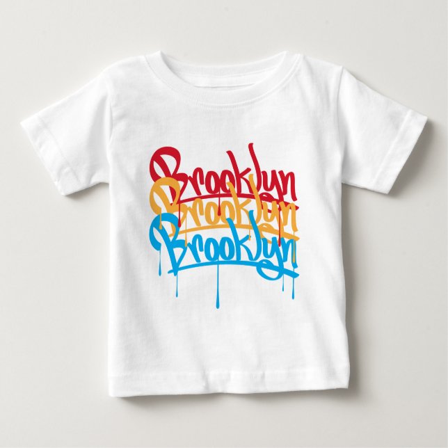 Brooklyn Colors Baby T-Shirt (Front)