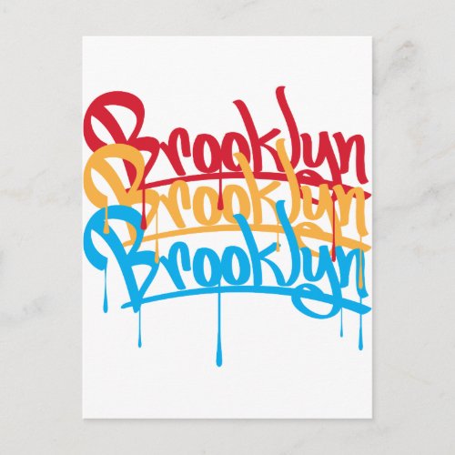 Brooklyn Colors Postcard