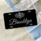 Brooklyn Crown Aluminum License Plate