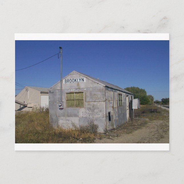 Brooklyn Depot Postcard (Front)