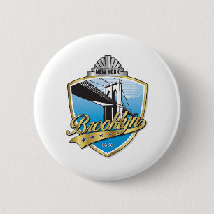 Brooklyn Design Gold Button