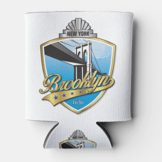 Brooklyn Design Gold Can Cooler