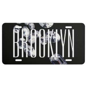 Brooklyn Diamonds Aluminum License Plate