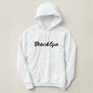Brooklyn Embroidered Hoodie