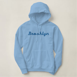 Brooklyn Embroidered Ladies Pullover Sweatshirt