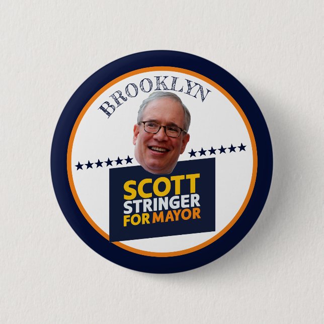 Brooklyn for Stringer 2021 Button (Front)