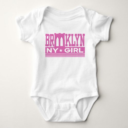 Brooklyn Girl Baby T_Shirt Baby Bodysuit
