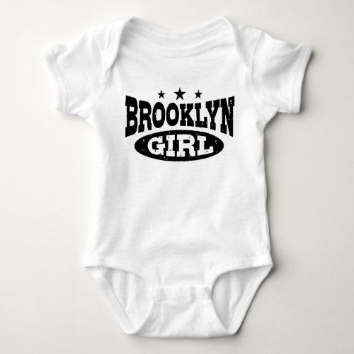 Brooklyn Girl Baby T_Shirt Baby Bodysuit