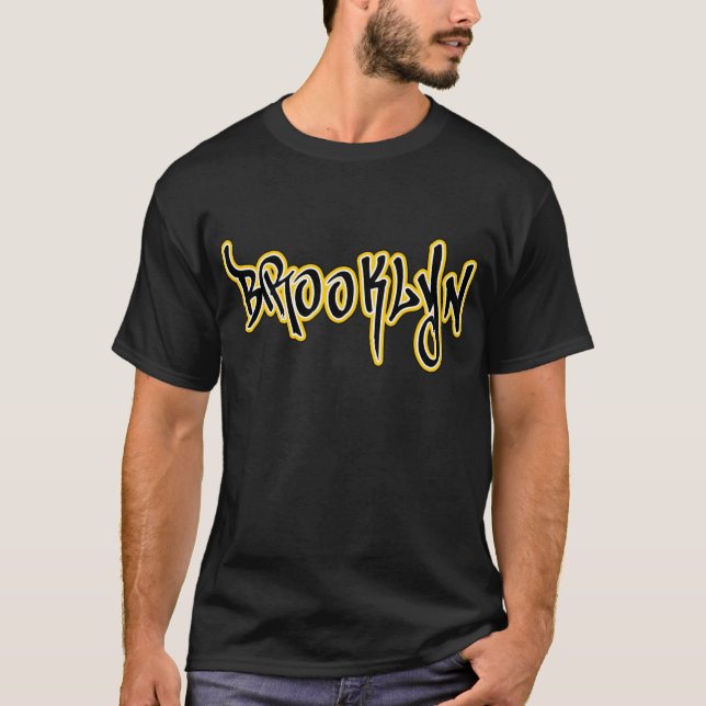 Brooklyn Graffiti T-Shirt (Front)