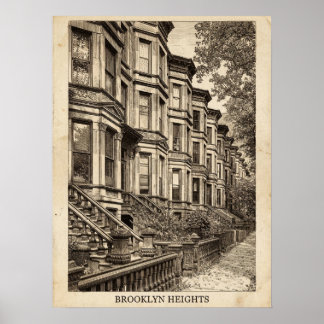 Brooklyn Heights Brooklyn Poster