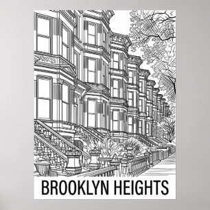 Brooklyn Heights Brooklyn Poster
