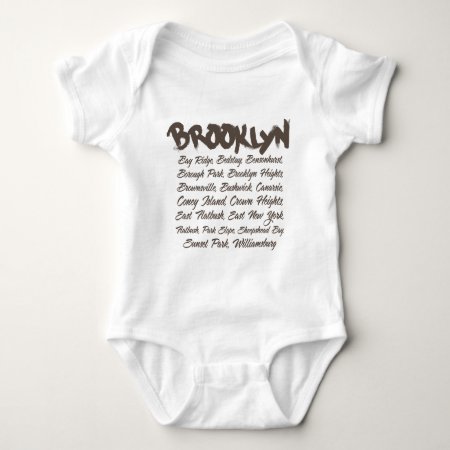 Brooklyn Hoods Baby Bodysuit