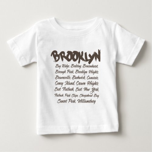 Brooklyn Hoods Baby T_Shirt