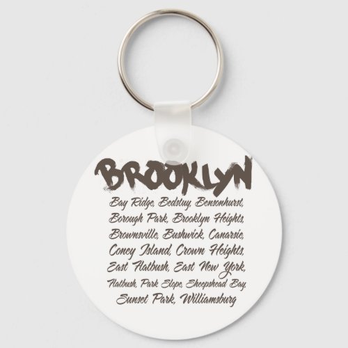 Brooklyn Hoods Keychain